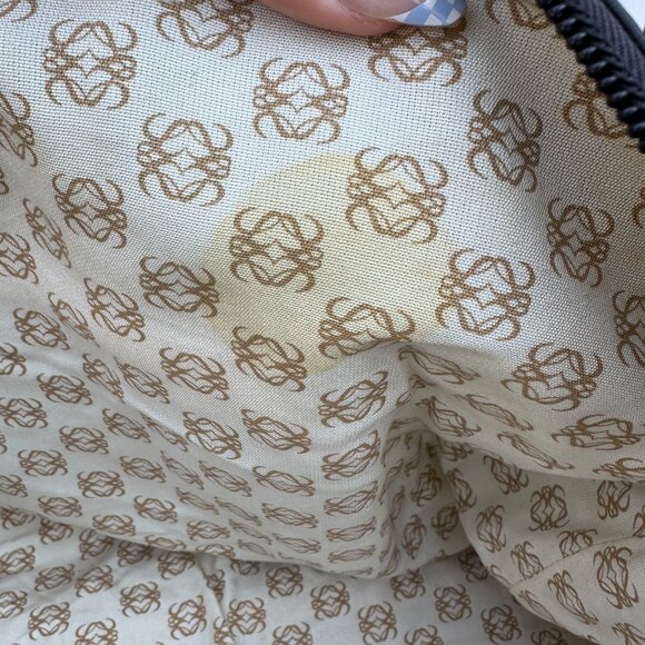 Louewe Black Large Leather Duffel Bag - Picture 12 of 15